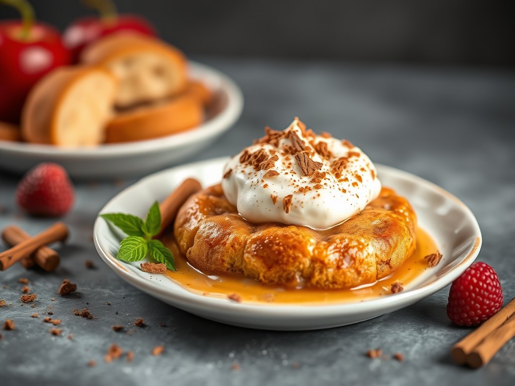 Mascarpone met speculaas, AI-gegenereerde illustratie