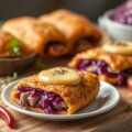 Mechelse koekoek met rode kool, appel en bloedworst