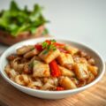 Mihoen met Tempeh en Katjang
