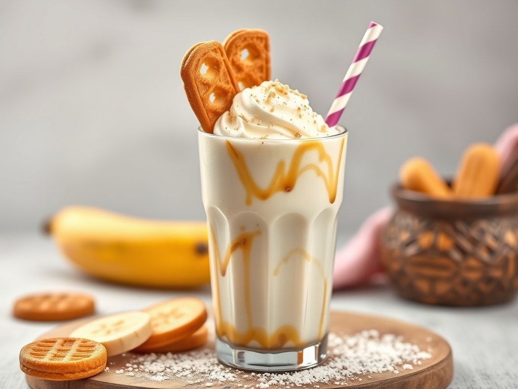 Milkshake ala monique, AI-gegenereerde illustratie
