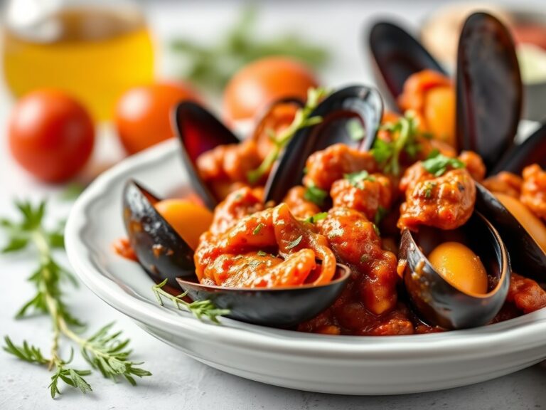 Mosselen à la Fra Diavolo