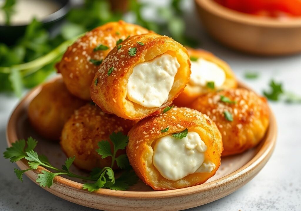 Mozzarella Kroketjes — AI-gegenereerde illustratie