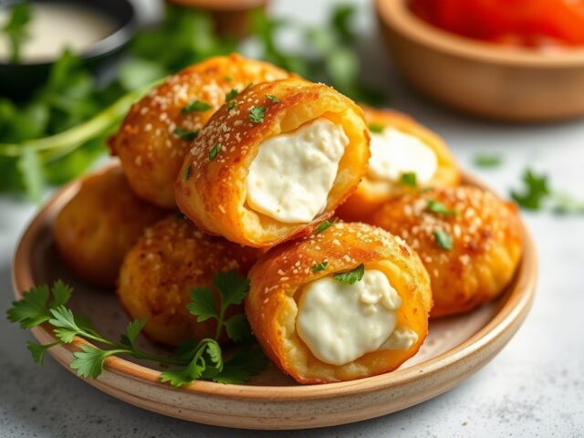 Mozzarella Kroketjes — AI-gegenereerde illustratie