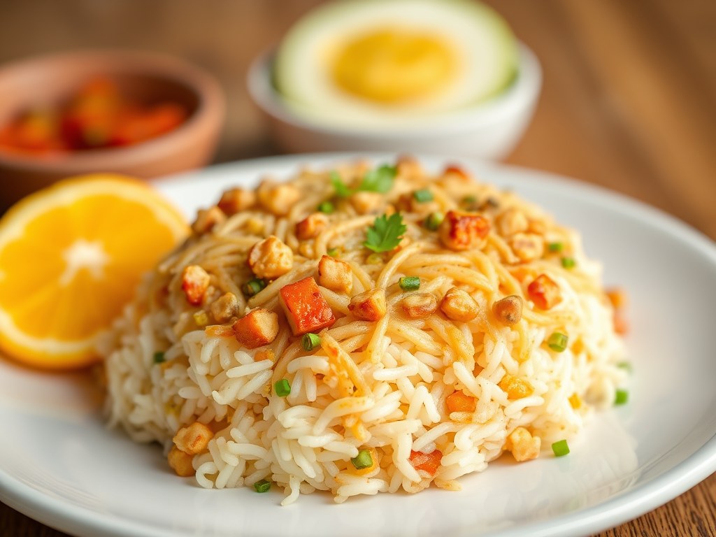 Nasi Goreng Kruidenmix, AI-gegenereerde illustratie