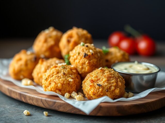 Nuggets van zeeduivel — AI-gegenereerde illustratie
