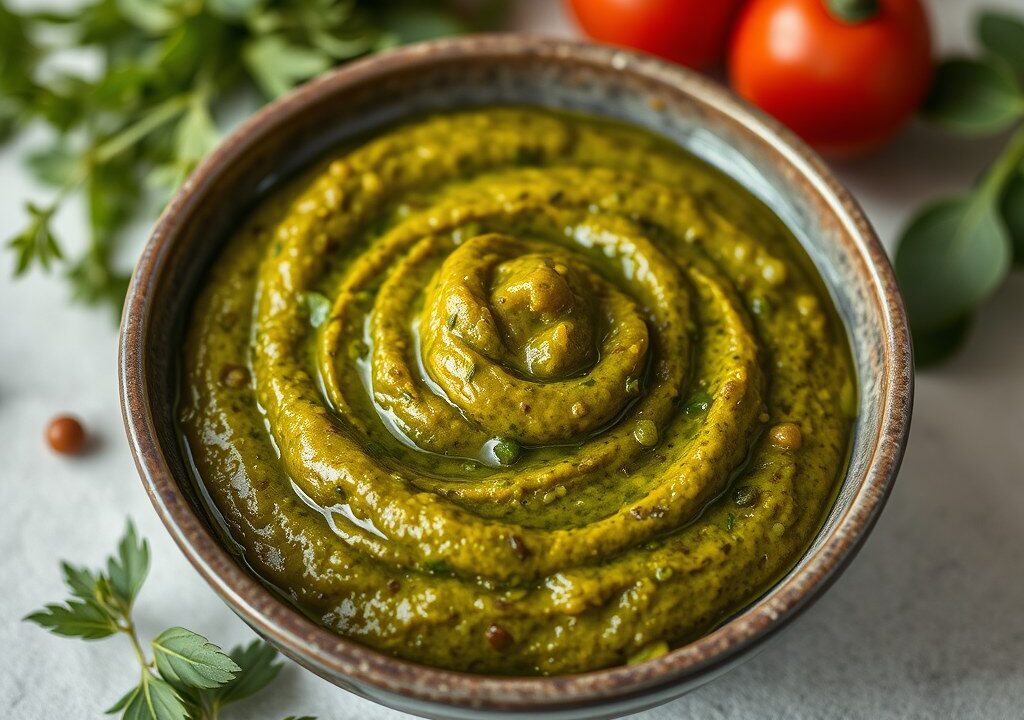 Olijventapenade II — AI-gegenereerde illustratie