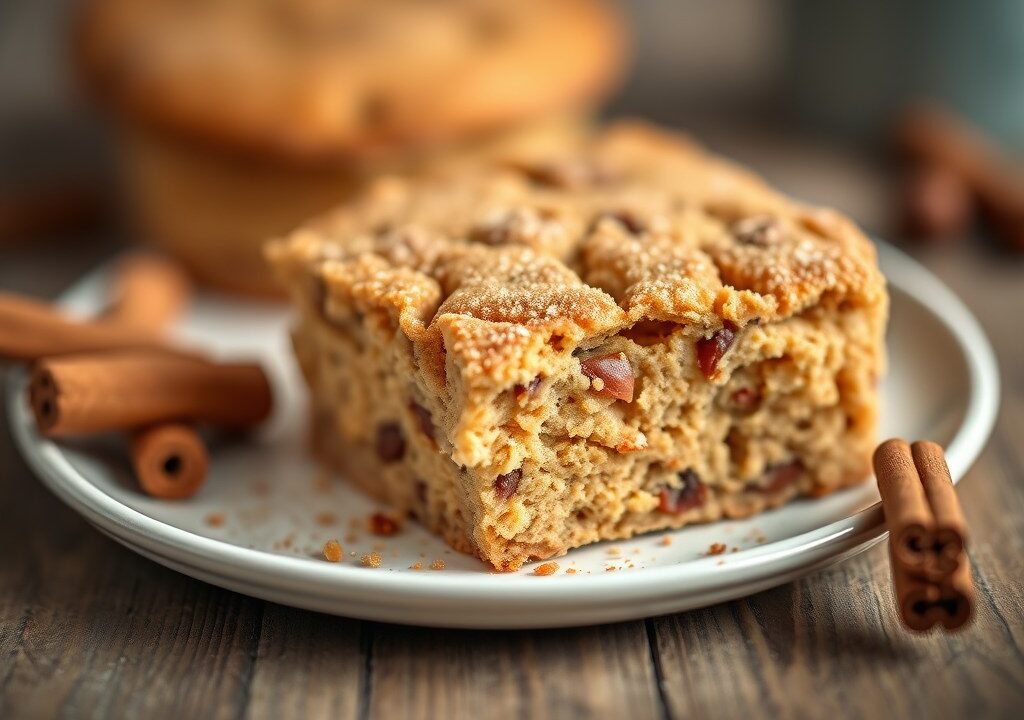 Ontbijtkoek glutenvrij, AI-gegenereerde illustratie