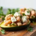 Opgevulde courgettebloemen met tonijn en ricotta