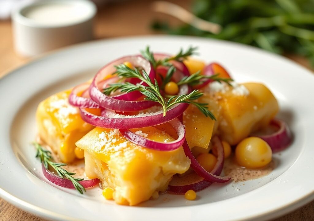 Ovenschotel — AI-gegenereerde illustratie