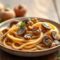 P-4 (Pasta, Paddestoelen, Pistachenootjes, Parmezaan)
