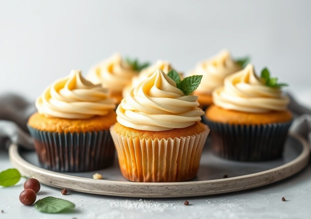 Paascupcakes, AI-gegenereerde illustratie
