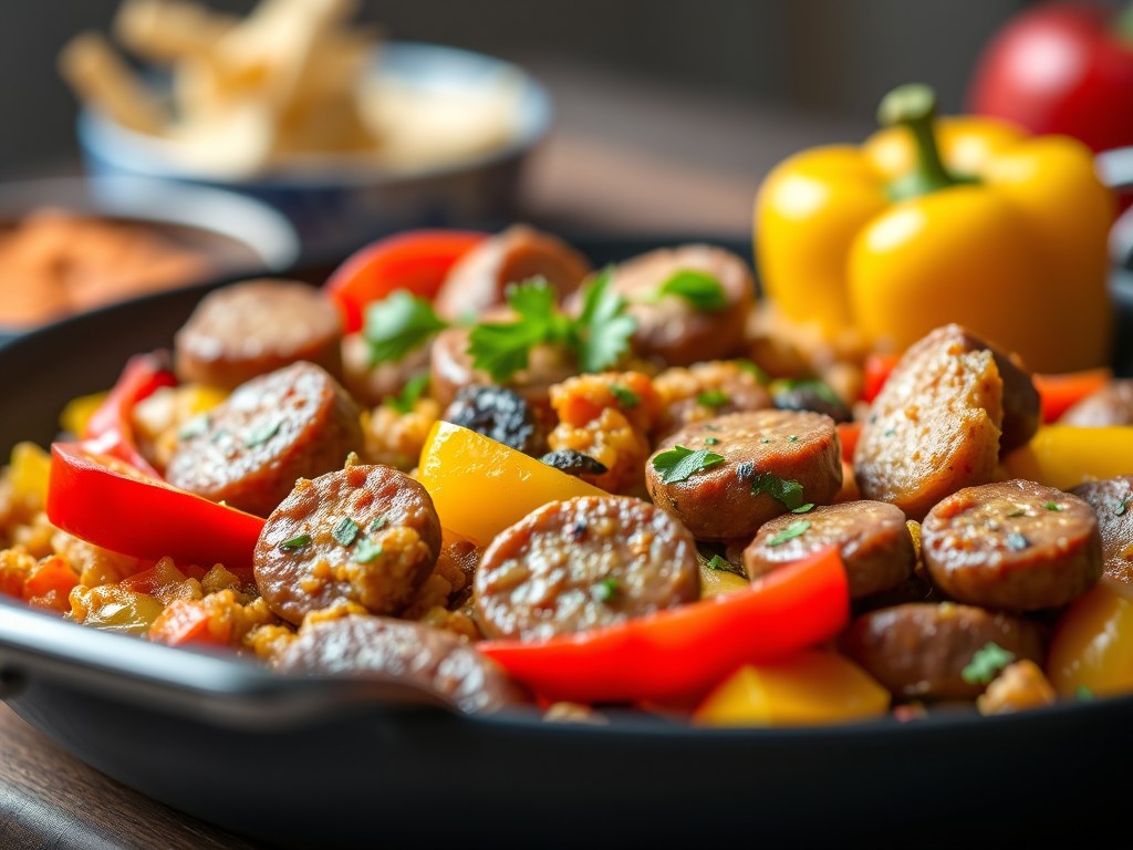 Paella, AI-gegenereerde illustratie