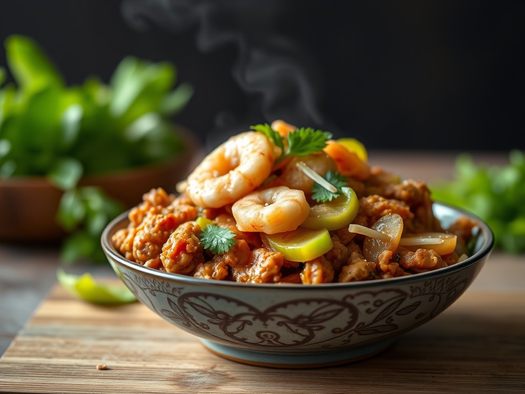 Pangsit Goreng, AI-gegenereerde illustratie
