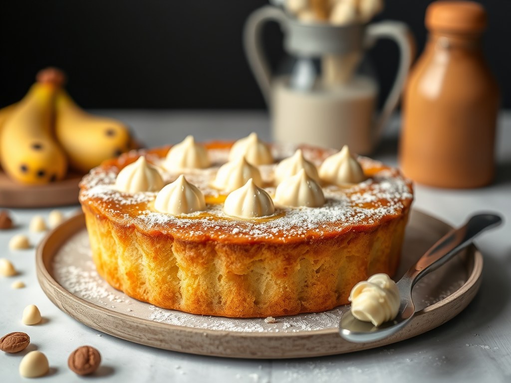 Pannenkoekentaart, AI-gegenereerde illustratie