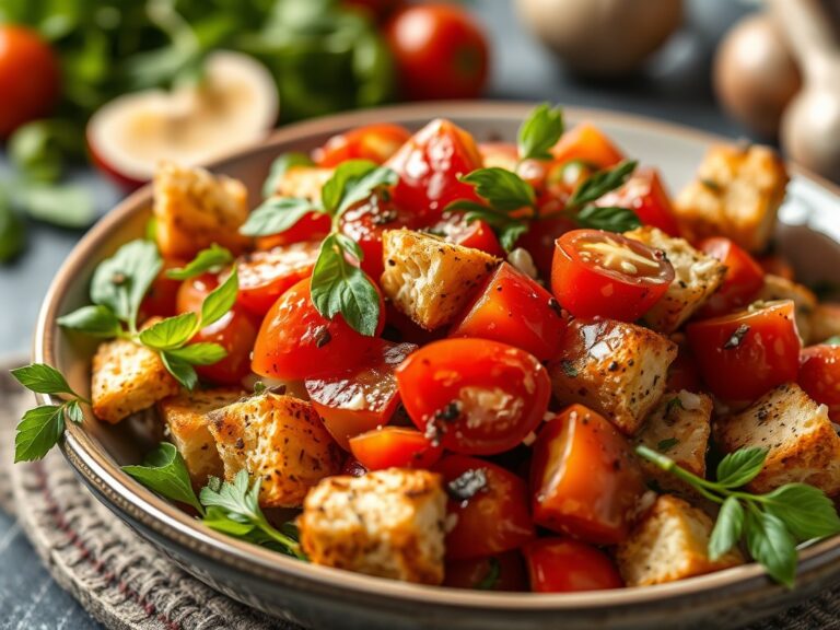 Panzanella — AI-gegenereerde illustratie