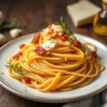 Pasta met Ansjovis en Parmezaanse Kaas