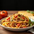 Pasta met gehakt
