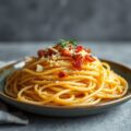 Pasta met Knoflook en Parmezaan met Aziatisch Smaakje