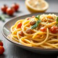 Pasta met Pittige Kreeftensaus