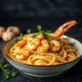 Pasta met Scampi
