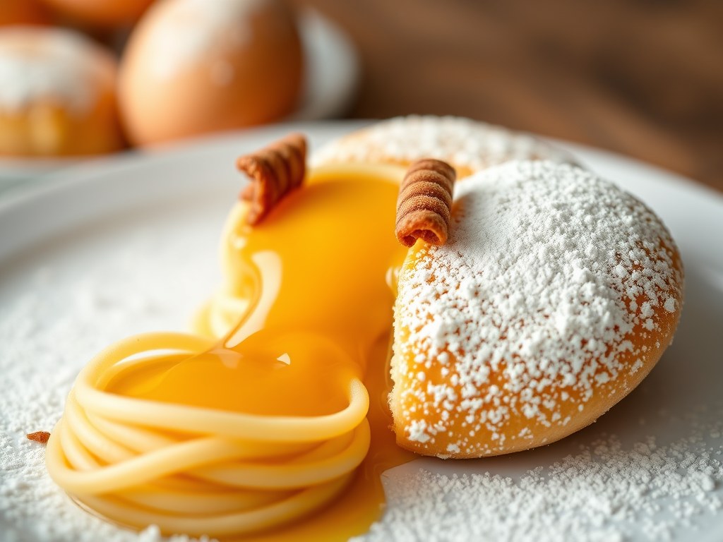 Peperkoek pasta, AI-gegenereerde illustratie