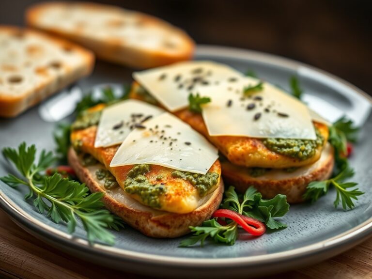 Pesto filets — AI-gegenereerde illustratie