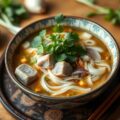 Pho Ga (Vietnamese Kippensoep met Rijstvermicelli)
