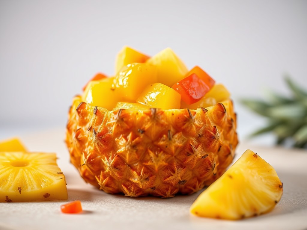Pineapple dream, AI-gegenereerde illustratie