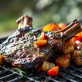 Pittige T-bone met provençaalse groenten