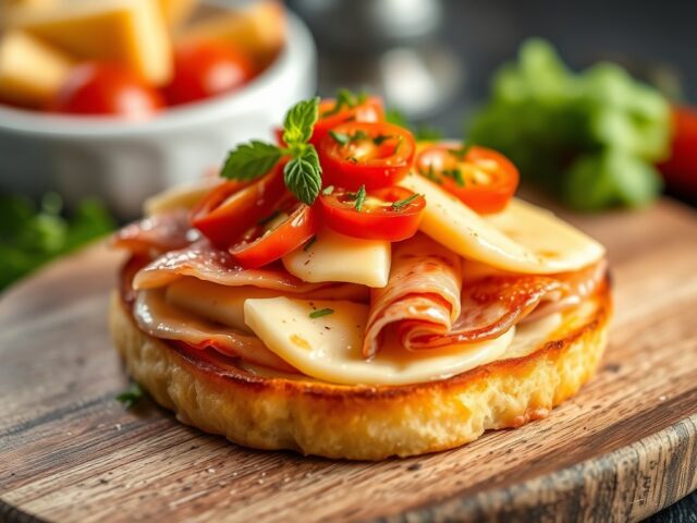 Pittige tosti — AI-gegenereerde illustratie