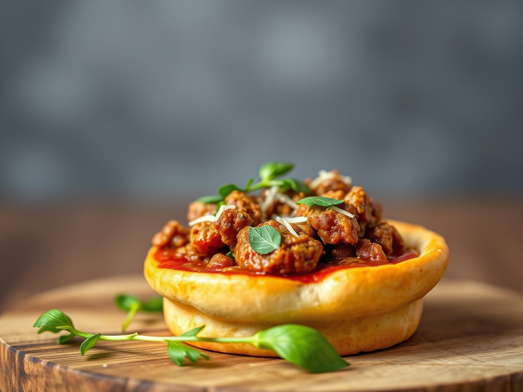 Pizza cup, AI-gegenereerde illustratie
