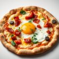 Pizza met ei