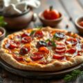 Pizza met rabarber