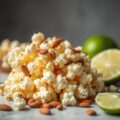 Popcorn met Chaumes en amandelen