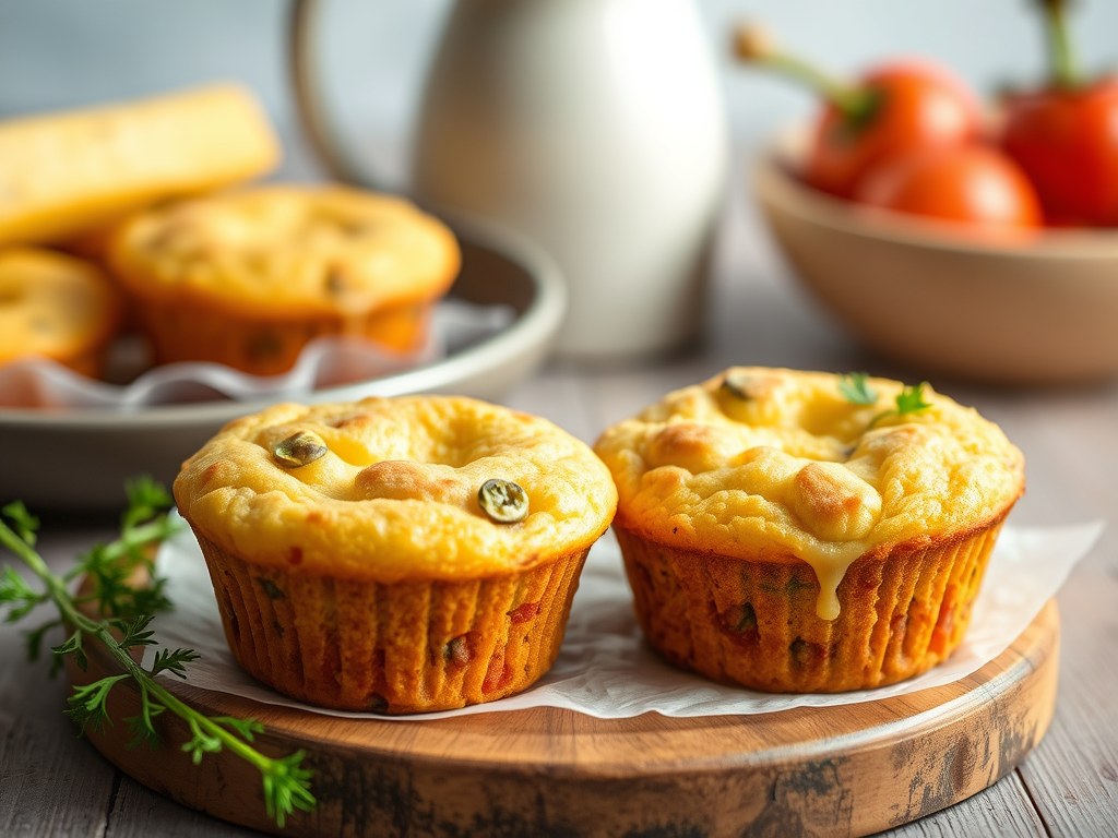 Provencaalse tonijnmuffins, AI-gegenereerde illustratie