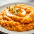 Puree van wortelen en knolselder
