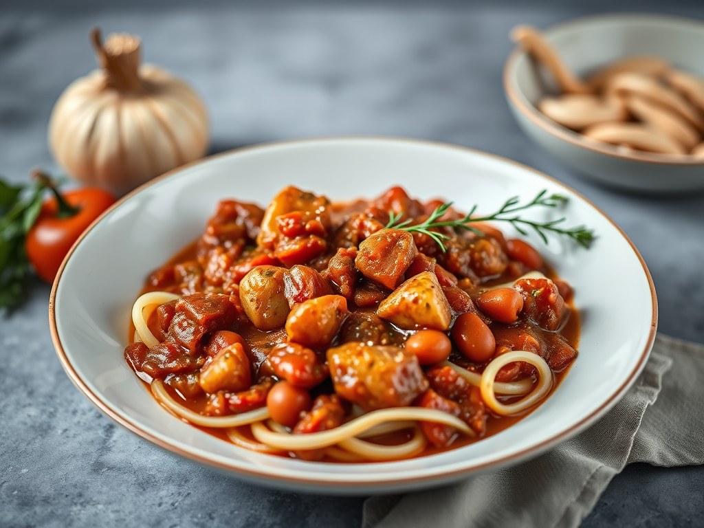 Ragu del Macellaio, AI-gegenereerde illustratie