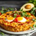 Ricottataart met Salade