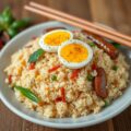 RIJST – Thaise Gebakken Rijst met Chinese Worst