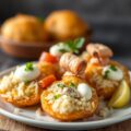 Rijstkroketjes met tonijn en mozzarella