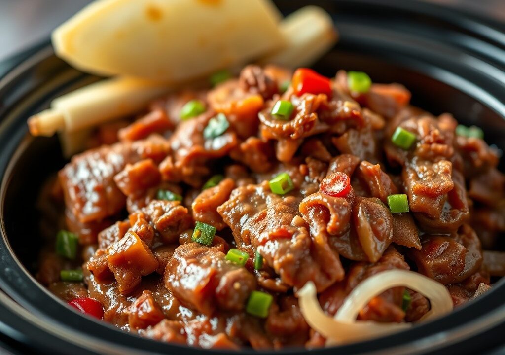 Rillette van Varkensschouder uit de Slow Cooker, AI-gegenereerde illustratie