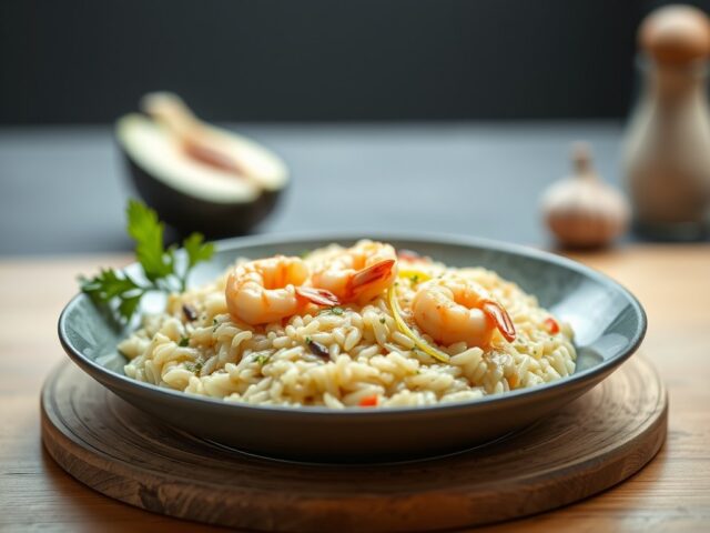 Risotto — AI-gegenereerde illustratie