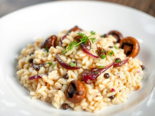 Risotto da Bergamo — AI-gegenereerde illustratie