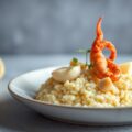 Risotto met krab en citroengras