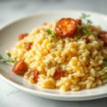 Risotto met zeewier