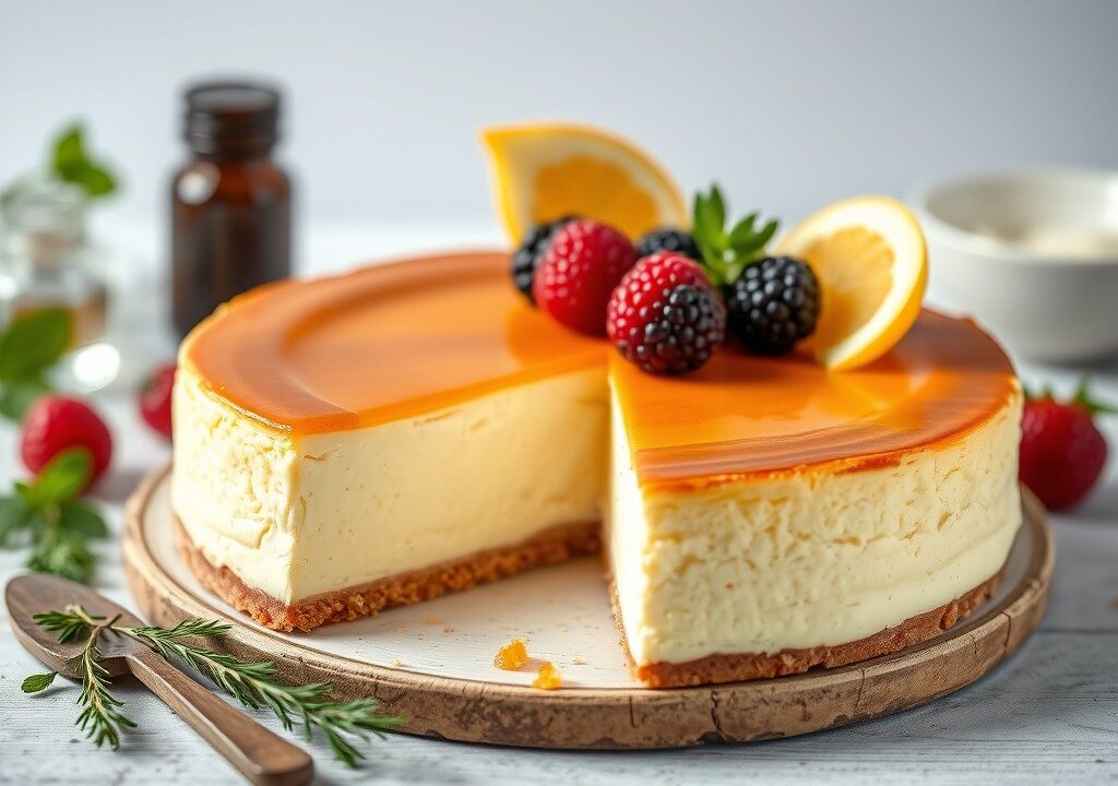 Roemeense Cheesecake, AI-gegenereerde illustratie