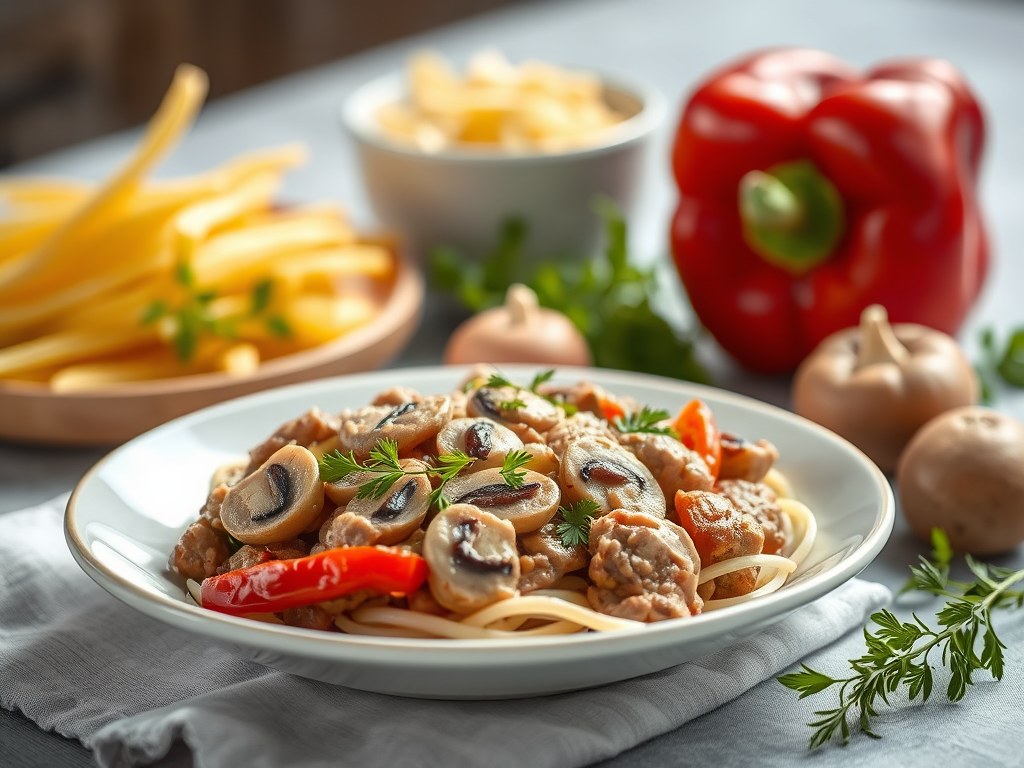 Rondobal met 21 ingredienten, AI-gegenereerde illustratie