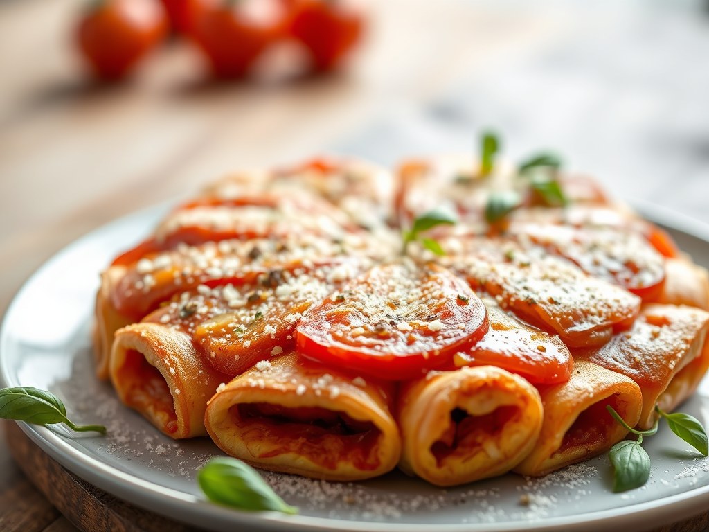 Runder Rollade op z’n Italiaans, AI-gegenereerde illustratie