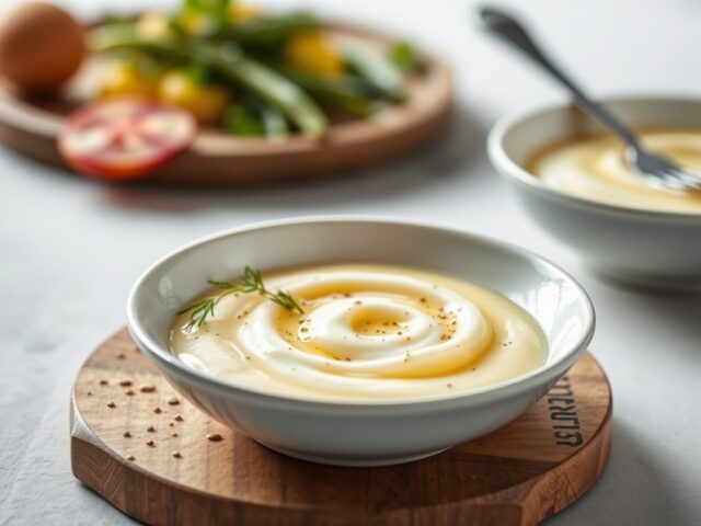 Saffraan Saus — AI-gegenereerde illustratie