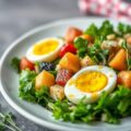 Salade met Sperciebonen à la Niçoise